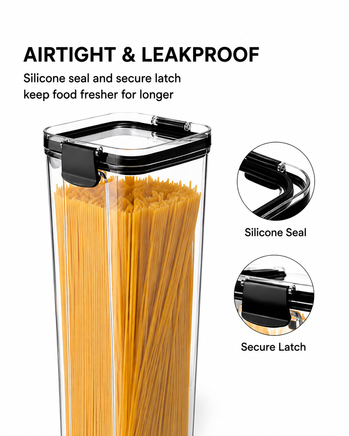 1300ml Premium Airtight Food Container - Image 2