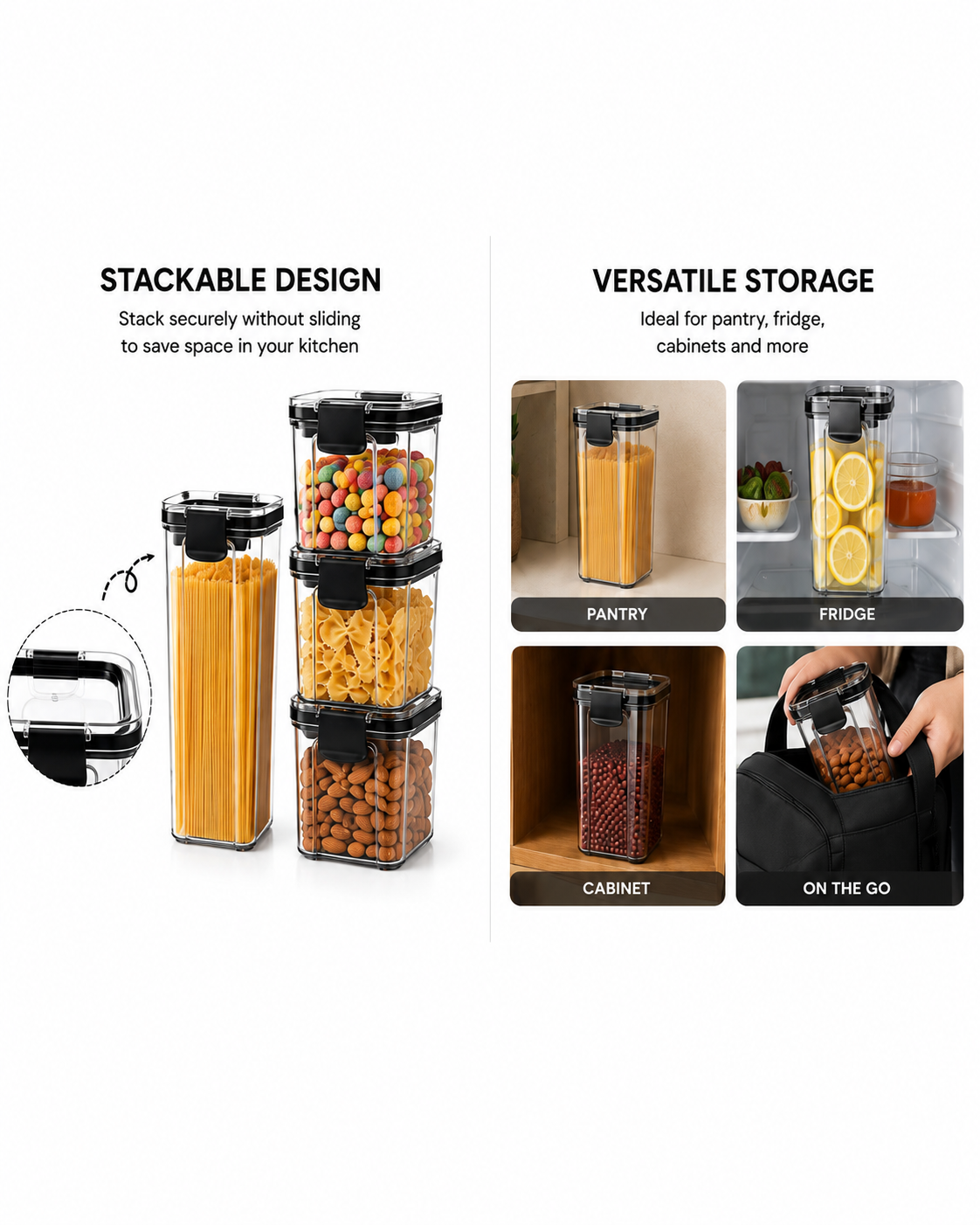 1300ml Premium Airtight Food Container - Image 3