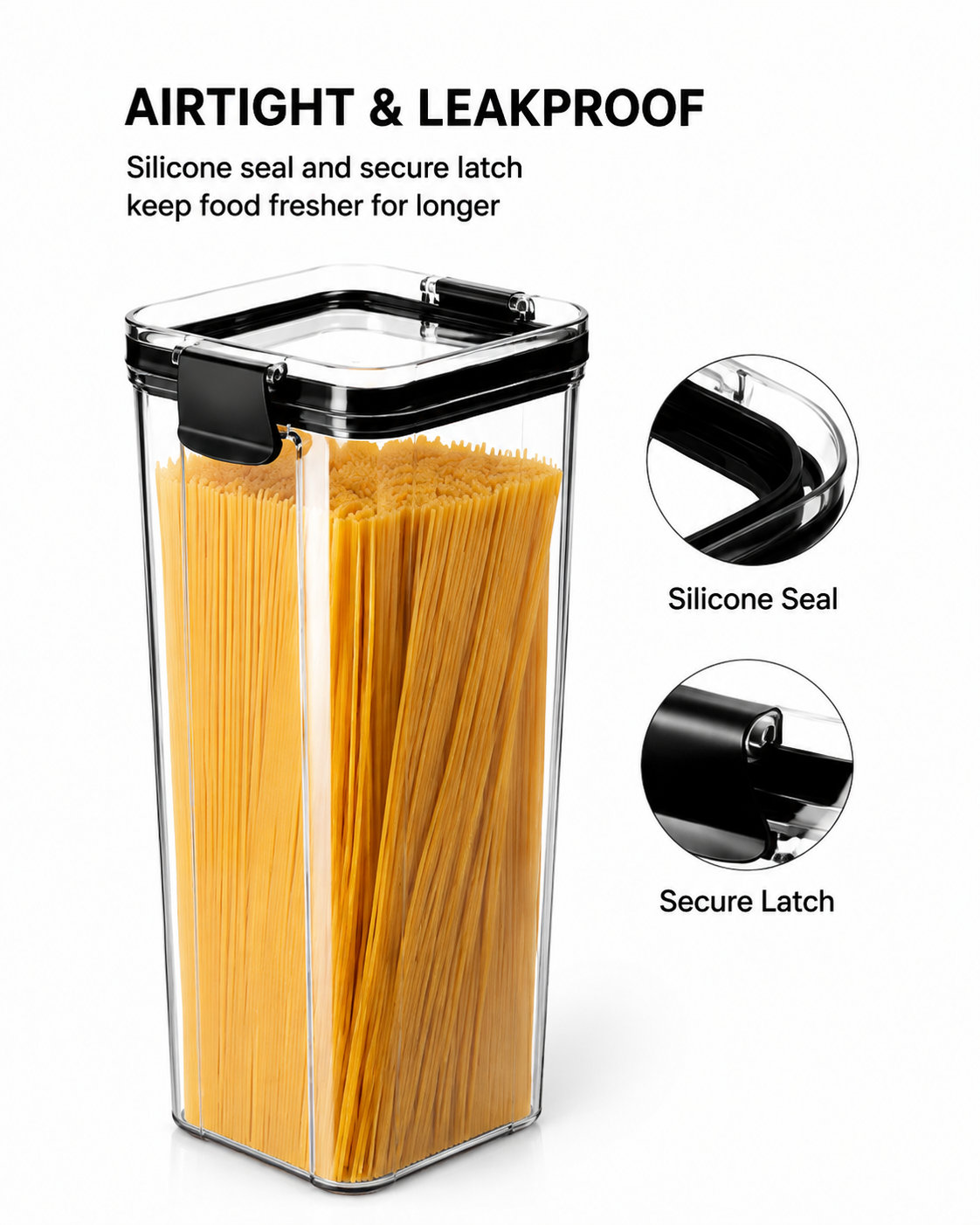 1800ml Premium Airtight Food Container - Image 2
