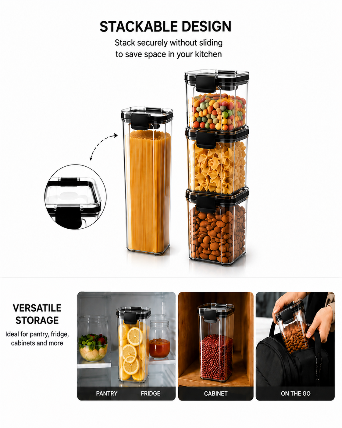 1800ml Premium Airtight Food Container - Image 3