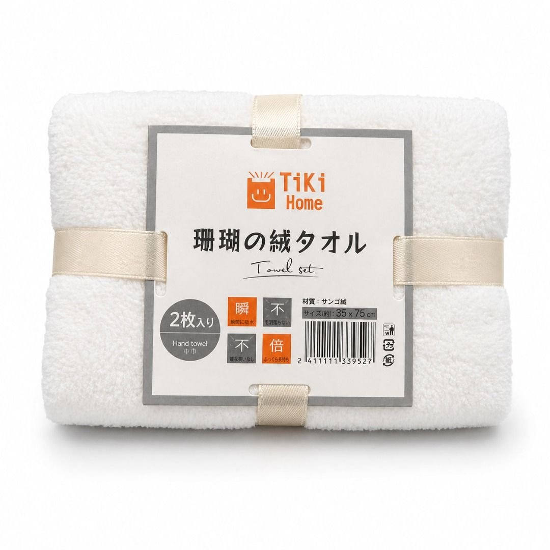 (3 Packs / Box ) Premium Coral Fleece Multi-Purpose Towel Set, 6 pieces
