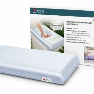 FUANNA Deep Sleep Memory Pillow Low Profile Medium Firm